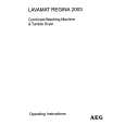 AEG Lavamat Regina 2003U Owner's Manual