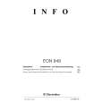 ELECTROLUX EON948K Owner's Manual