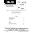 HITACHI 27FX49B Owner's Manual