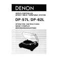 DENON DP-57L Owner's Manual