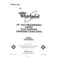 WHIRLPOOL SF301BERW1 Parts Catalog