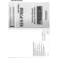 PIONEER KEHP7650 Owner's Manual
