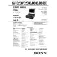 SONY GVD200/E Service Manual