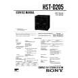 SONY HSTD205 Service Manual