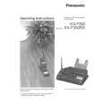 PANASONIC KXF390 Owner's Manual