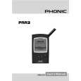 PHONIC PAA3 Owner's Manual