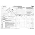 WHIRLPOOL AWE 7626 Quick Start