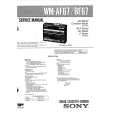 SONY WMAF67 Service Manual