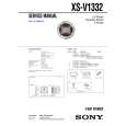 SONY XSV1332 Service Manual