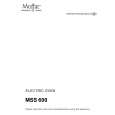 MOFFAT MSS600B Owner's Manual