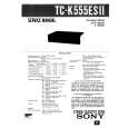 SONY TCK555ESII Service Manual