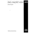 AEG FAV4055 W Owner's Manual
