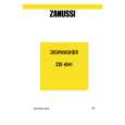 ZANUSSI ZDI4041B Owner's Manual