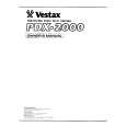 VESTAX PDX-2000 Owner's Manual