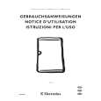 ELECTROLUX TG096 Owner's Manual