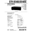 SONY STRDE485/E Service Manual