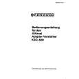 KENWOOD KSQ-400 Owner's Manual