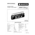 SANYO MW725LU Service Manual