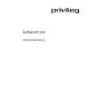 PRIVILEG 898.710-9 / 40420 Owner's Manual