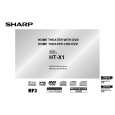 SHARP HTX1 Owner's Manual