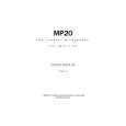 PRE SONUS MP20 Owner's Manual