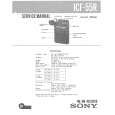 SONY ICF55R Service Manual
