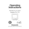 PANASONIC P15 Owner's Manual