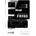 PHILIPS FR980/001 Owner's Manual