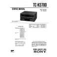 SONY TCH3700 Service Manual