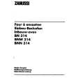 ZANUSSI BN314 Owner's Manual