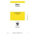 REX-ELECTROLUX TT80E Owner's Manual