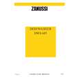 ZANUSSI DWS685 Owner's Manual