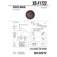 SONY XSF1722 Service Manual
