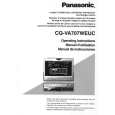 PANASONIC CQVA707WEUC Owner's Manual