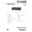 SONY TA-F448EB Service Manual
