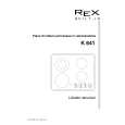 REX-ELECTROLUX K641X Owner's Manual