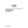 JUNO-ELECTROLUX JSI64601E Owner's Manual