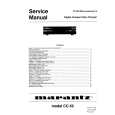 MARANTZ 74CC-52 Service Manual