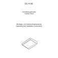 AEG DU4190M/UE Owner's Manual
