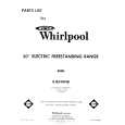 WHIRLPOOL RJE390PW Parts Catalog