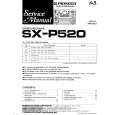 PIONEER SXP520 Service Manual