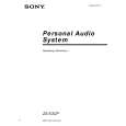 SONY ZS-X3CP Owner's Manual