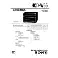 SONY HCDW55 Service Manual