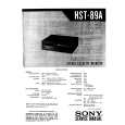 SONY HST-89A Service Manual
