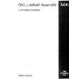 AEG LAVBAYERN900 Owner's Manual