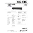 SONY MDSJE480 Service Manual