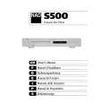 NAD S500 Owner's Manual