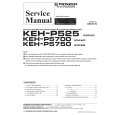 PIONEER KEHP5750 X1IN/ES Service Manual