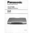 PANASONIC TUCT30E Owner's Manual