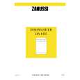 ZANUSSI DA6152 Owner's Manual